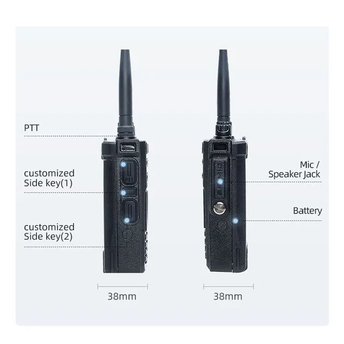 10w Radio Dual Band Vhf Uhf