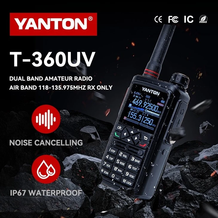 5w Uhf Vhf Two Way Radio